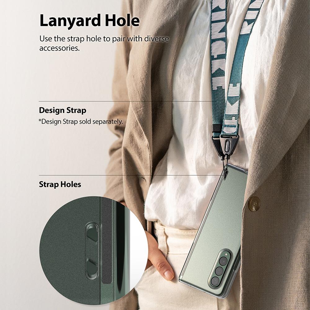 Samsung Galaxy Z Fold 3 Slim Deksel, Svart