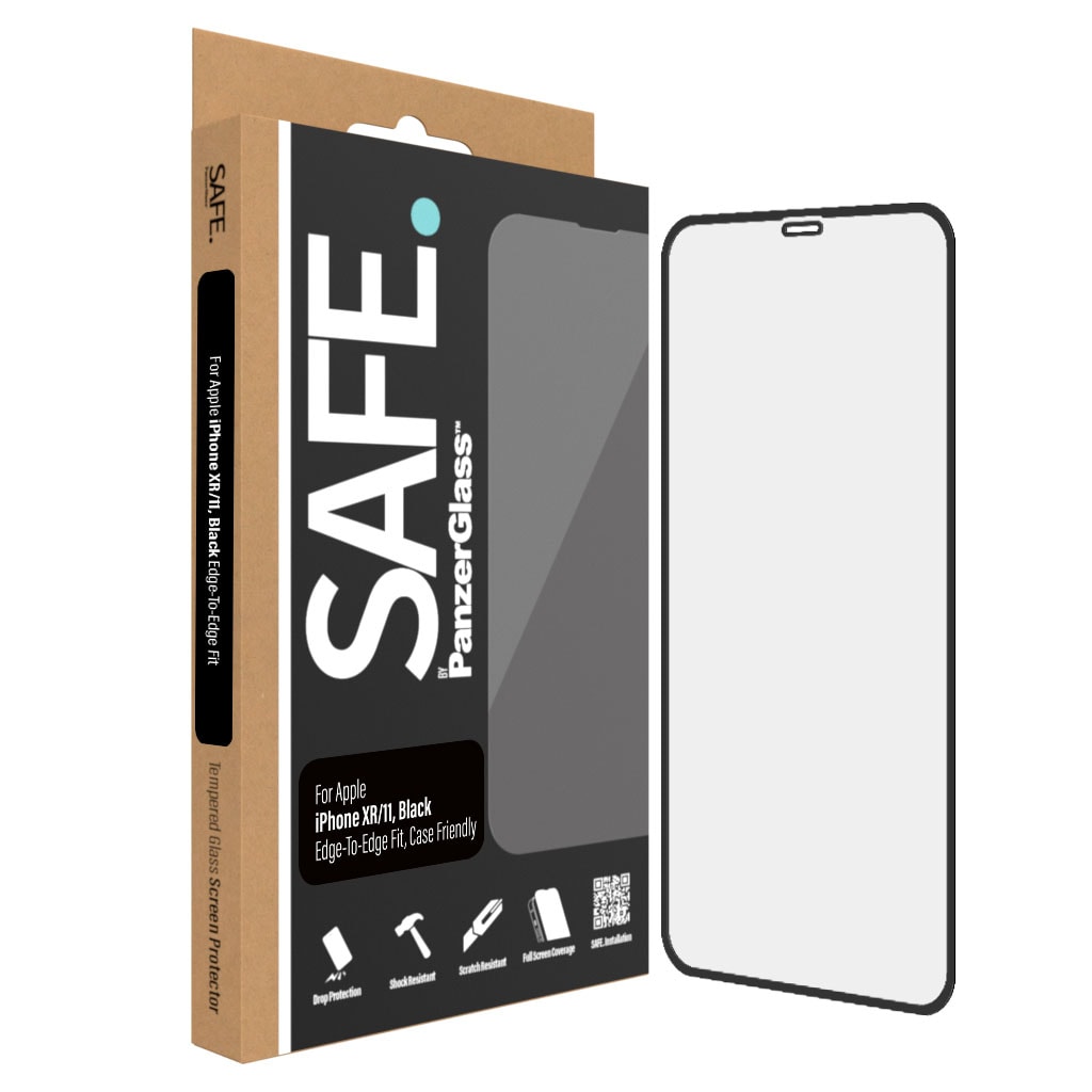 iPhone Xr Skjermbeskytter i glass - Edge-To-Edge