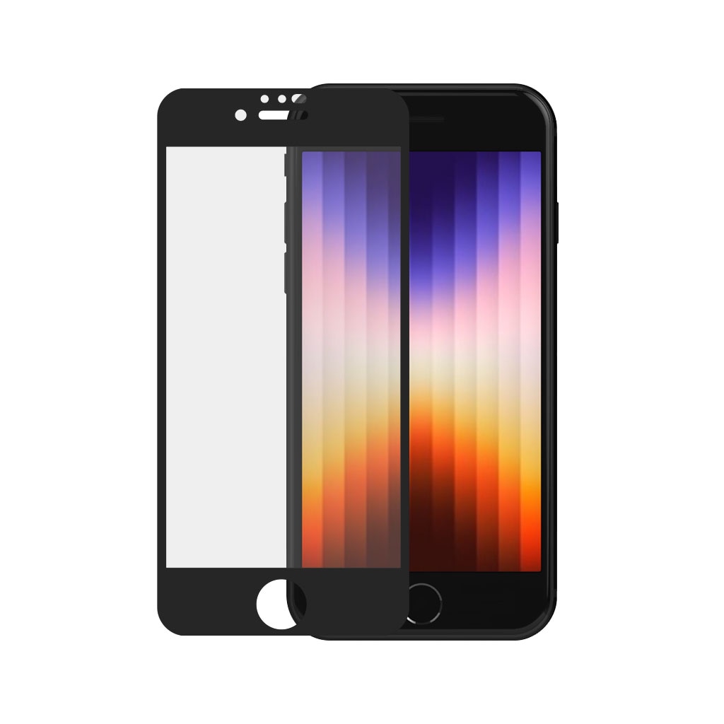 iPhone SE 2022 Skjermbeskytter i glass - Edge-To-Edge