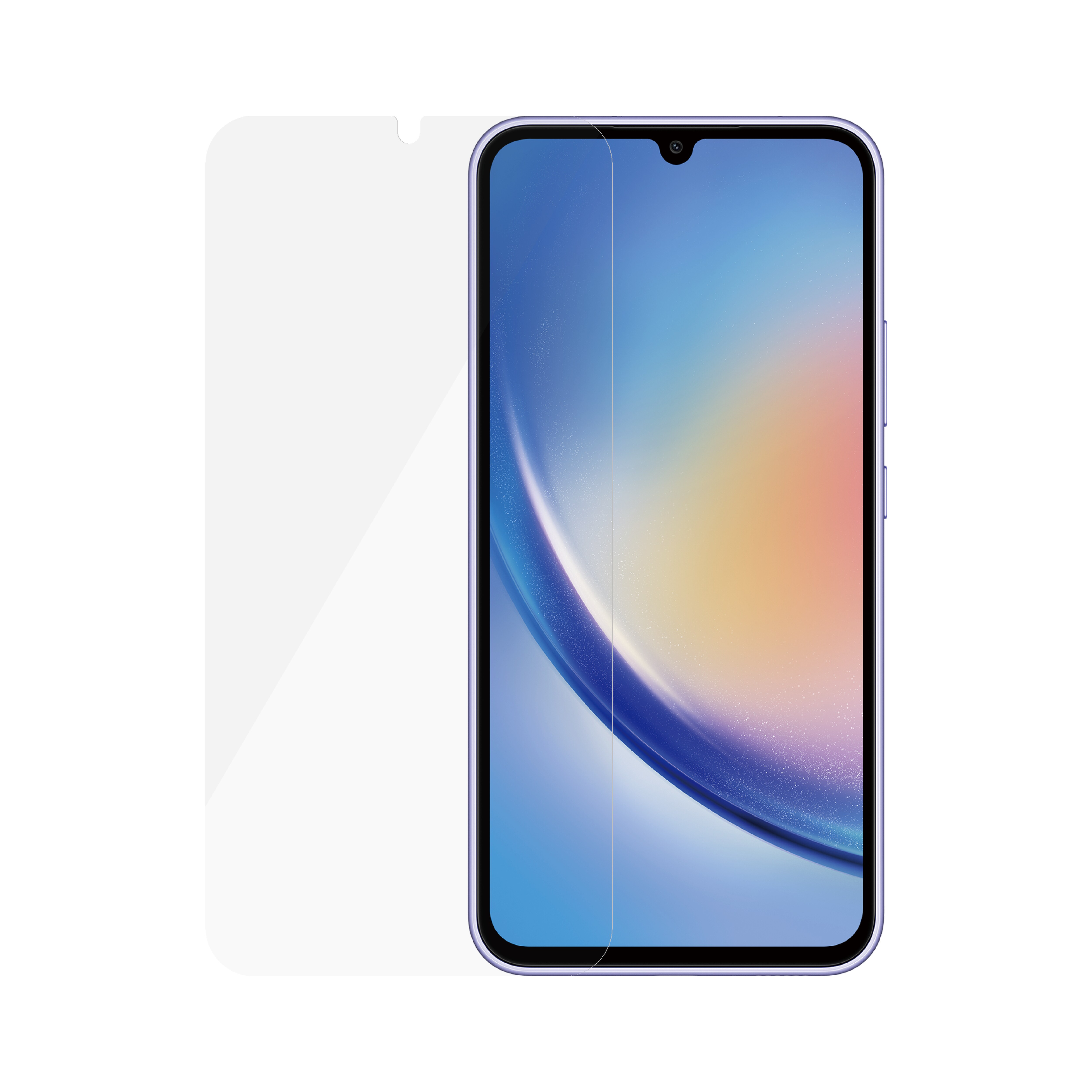 Samsung Galaxy A34 Skjermbeskytter i glass - Ultra Wide Fit
