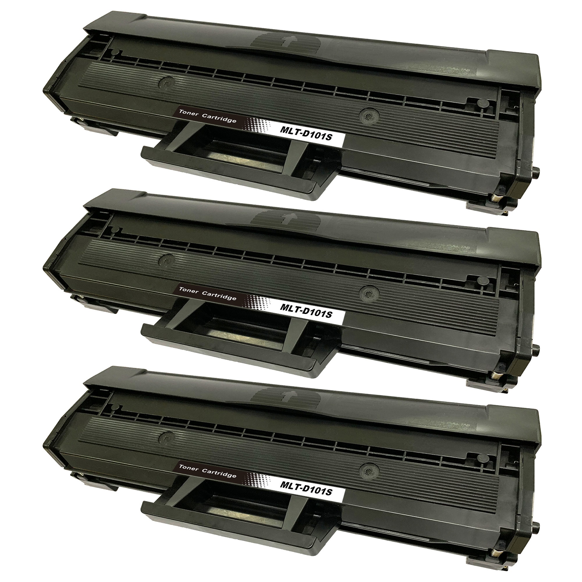 3-pack Toner Samsung ML‑2164 - erstatter MLT-D101S, Svart, 1500 sider