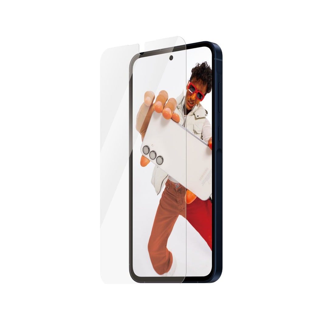 Samsung Galaxy A56 Skjermbeskytter i glass med installasjonsramme - Ultra Wide Fit