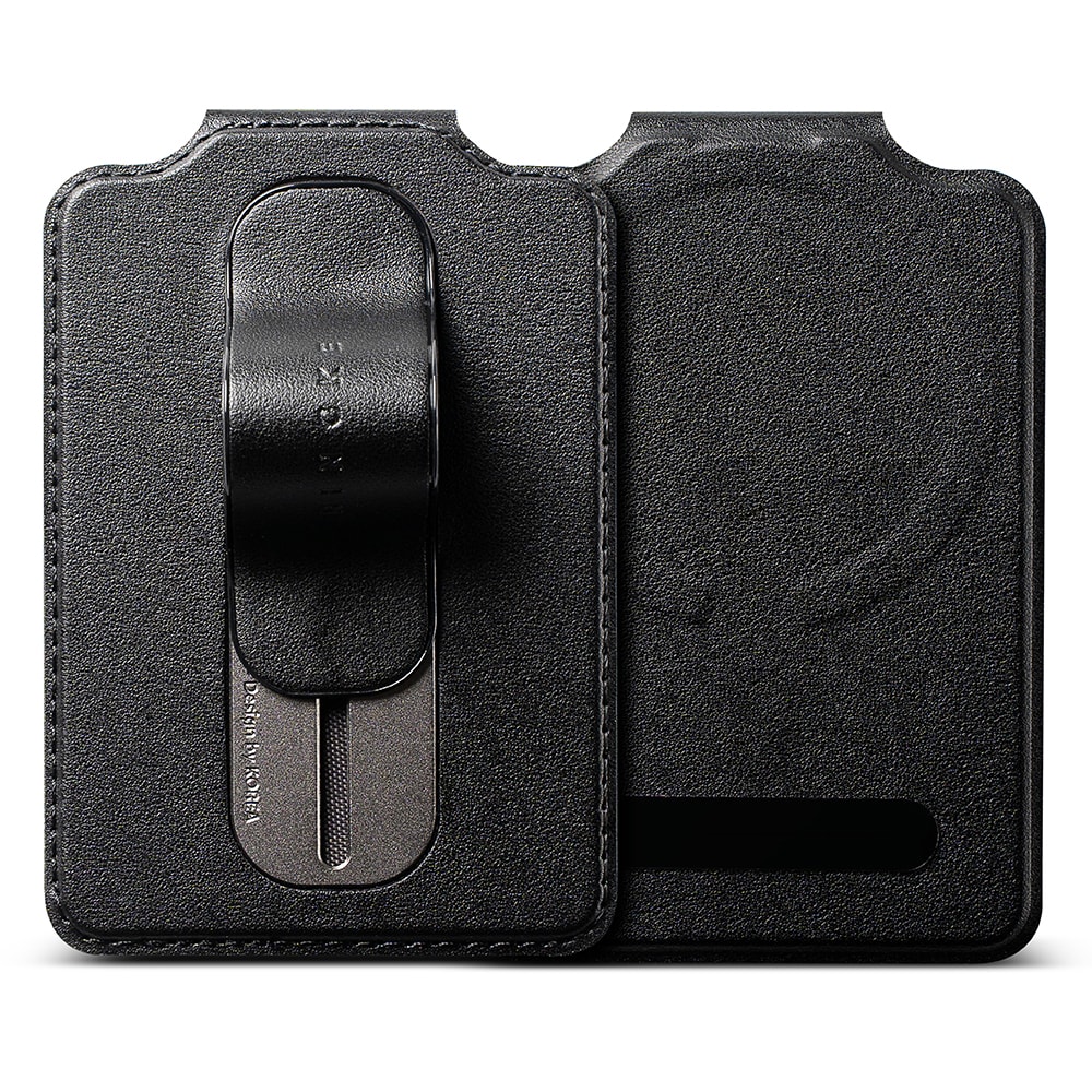Samsung Galaxy Magnetisk kortholder med grep, Svart