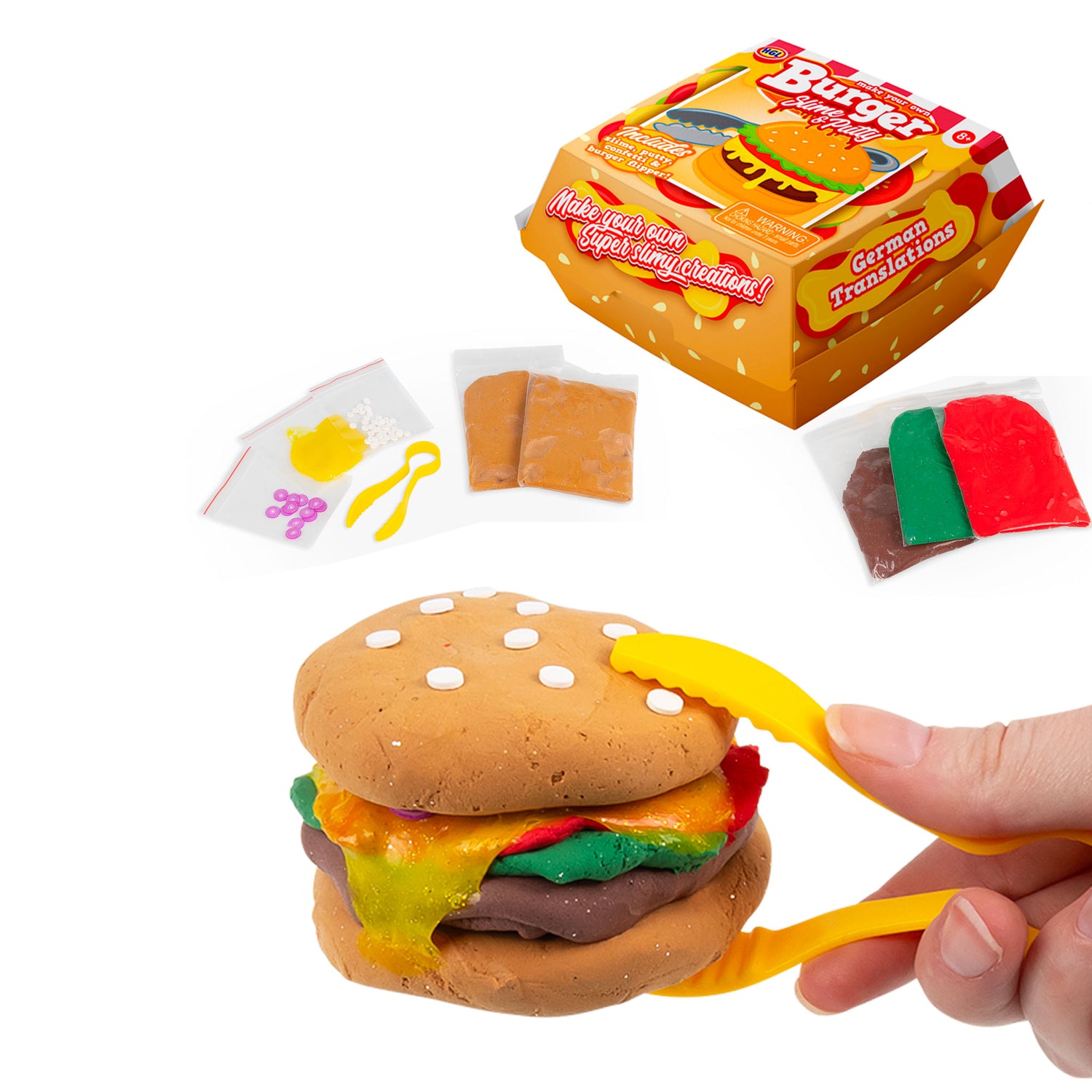 Hamburger Make Your Own Slime & Putty
