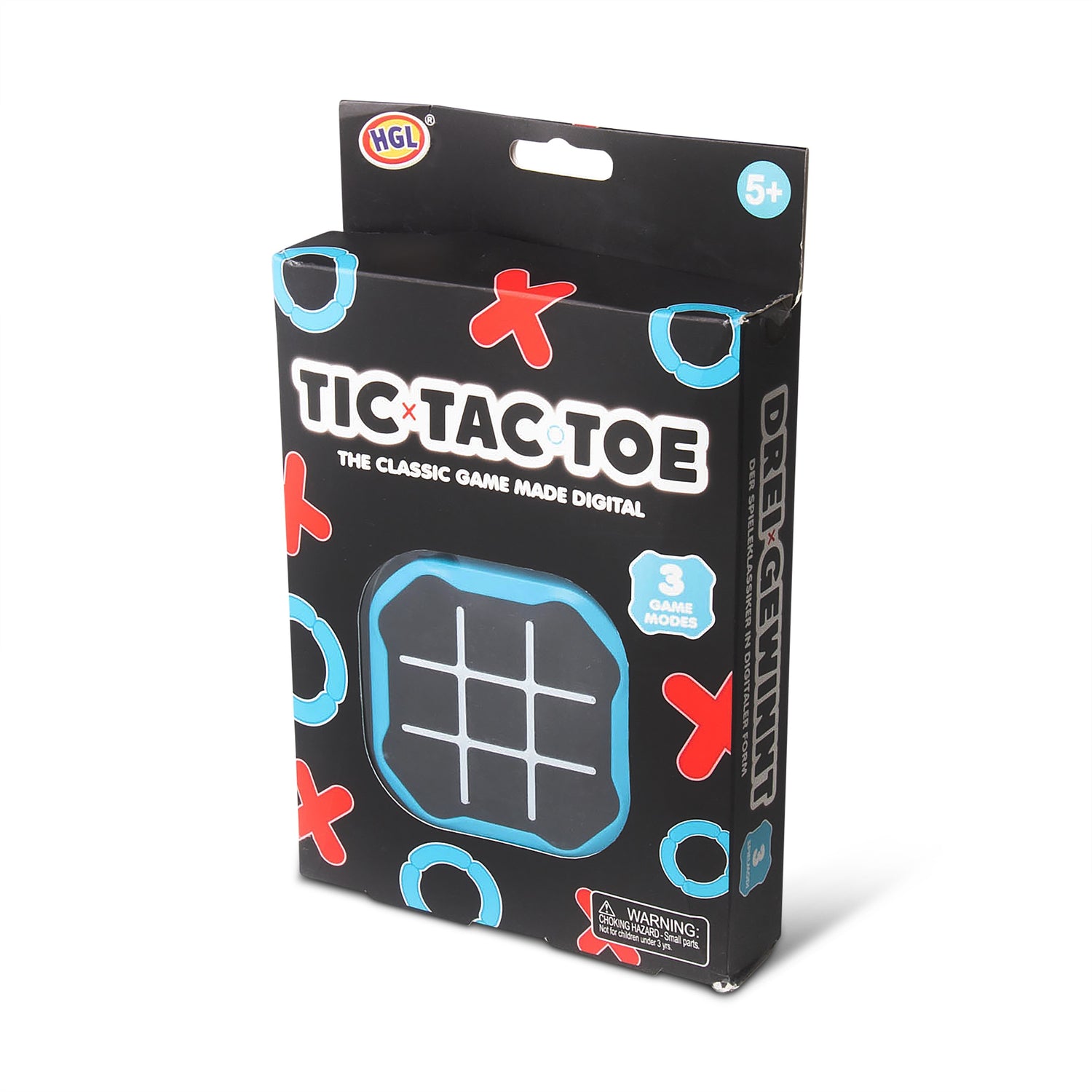 Tre på rad spill - Tic Tac Toe, Blå