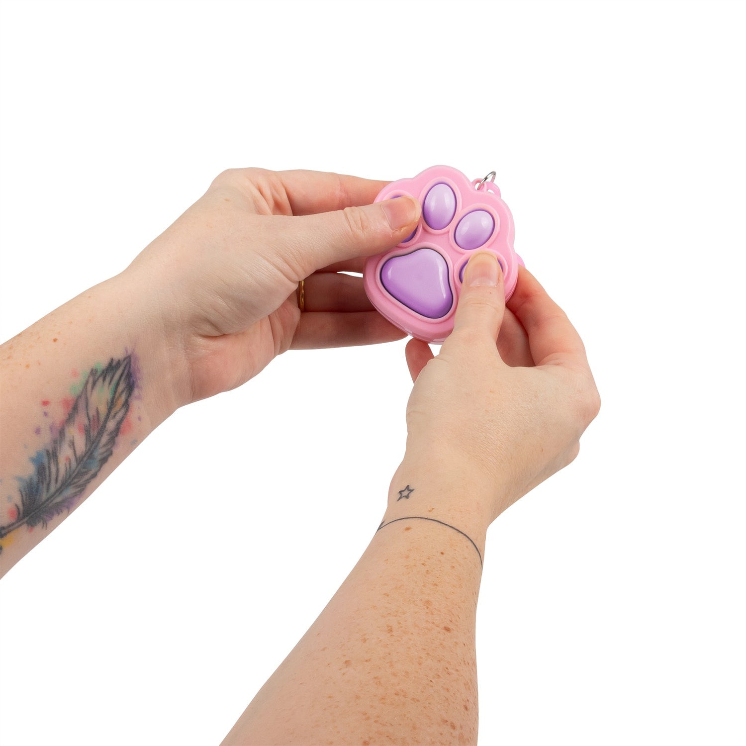 Fidget Paw Clicker Nøkkelring