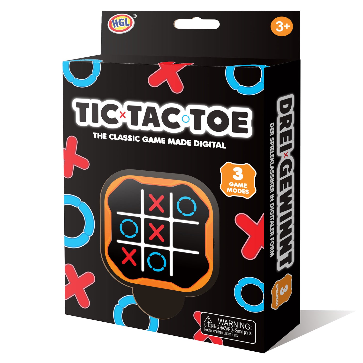 Tre på rad spill - Tic Tac Toe, Oransje