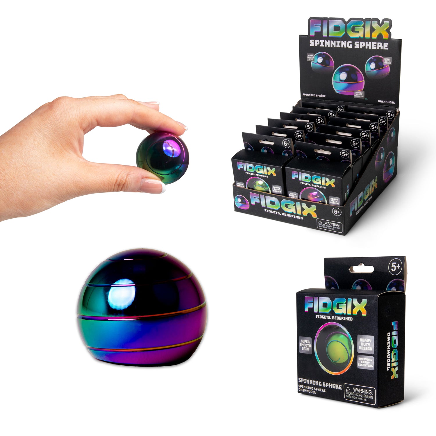 Fidgix Spinning Sphere Fidget