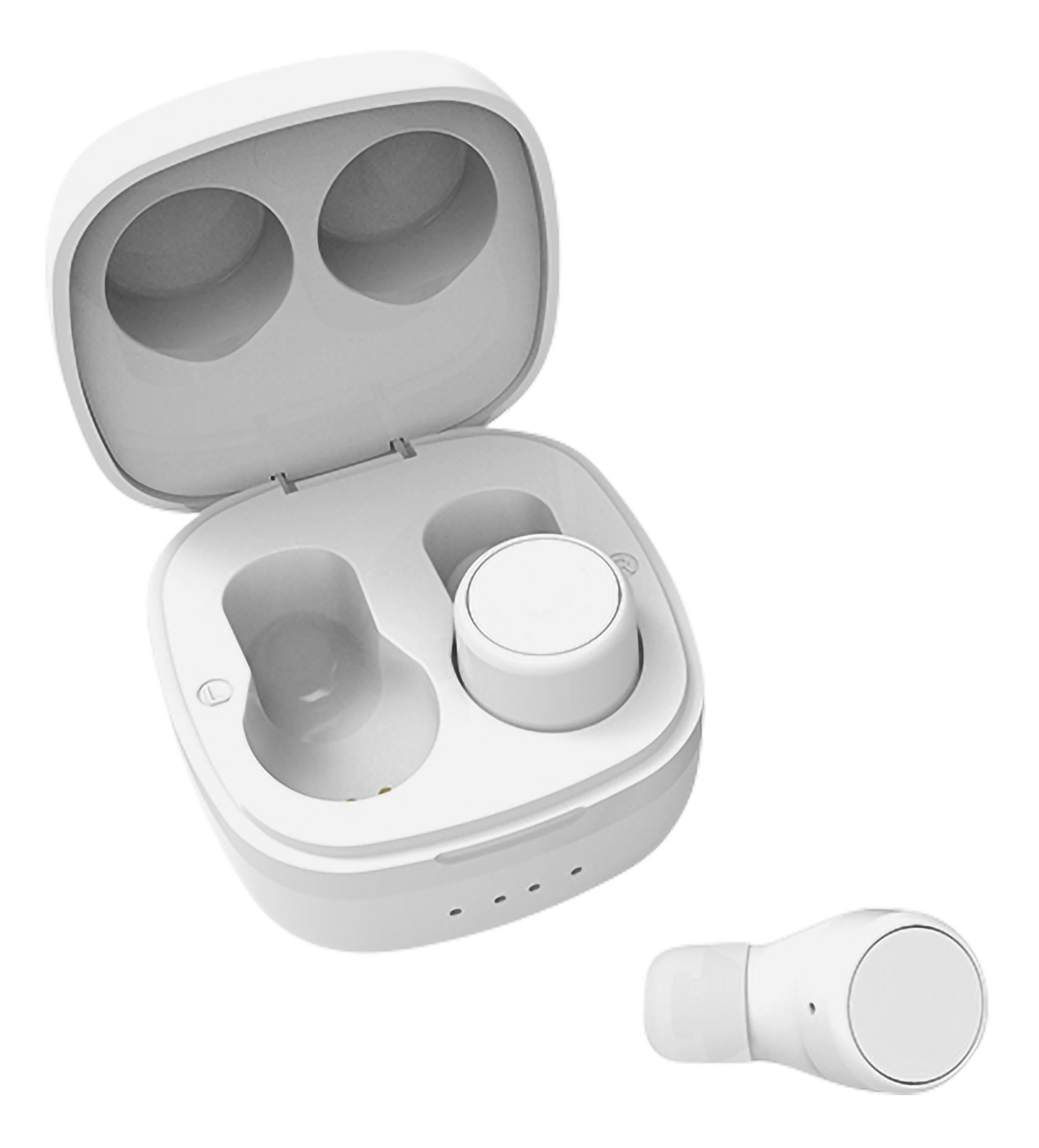 True Wireless Stereo in-ear trådløse ørepropper, Hvit