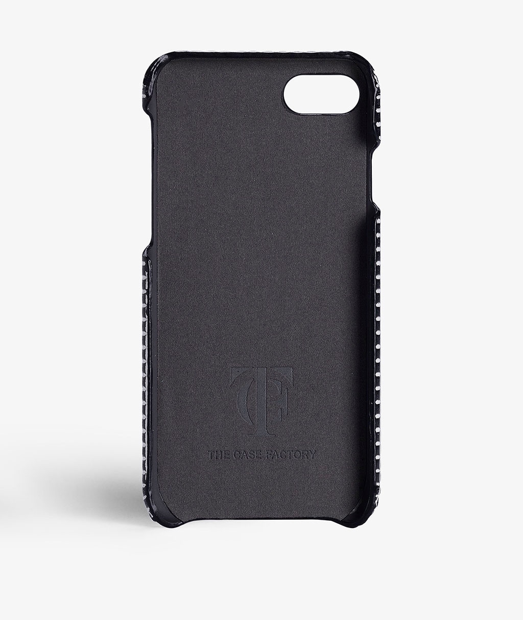 iPhone 8 Deksel Chess Black/White