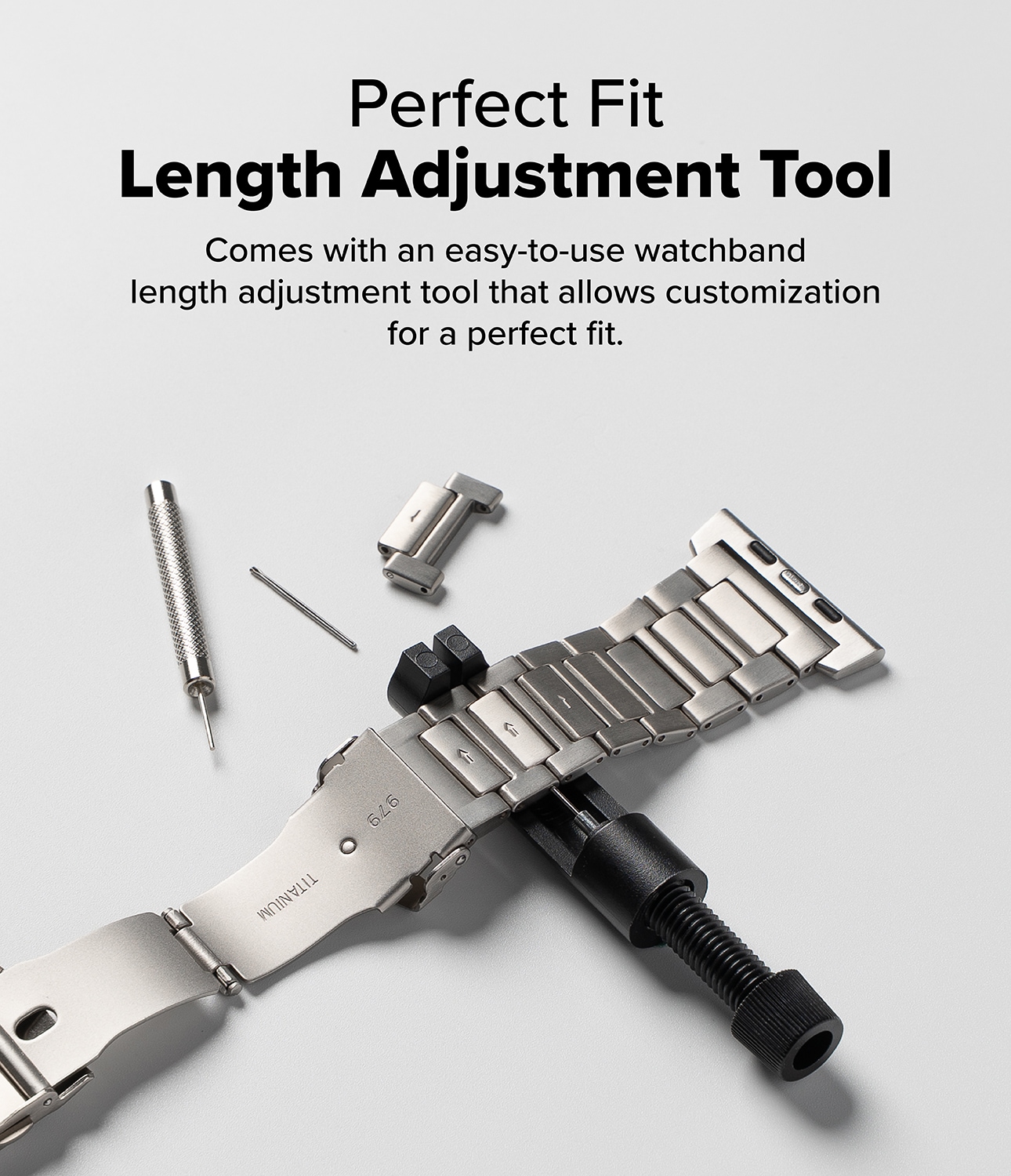 Apple Watch Series 11 46mm Reim Titanium One, Natural Titanium