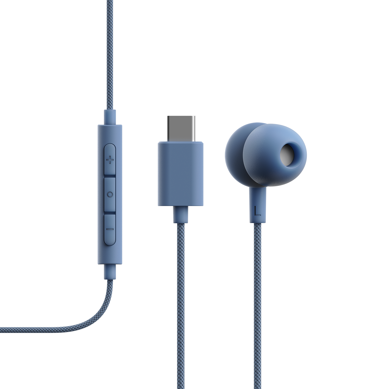 V3 Kablede In-ear hodetelefoner med USB-C, Blå