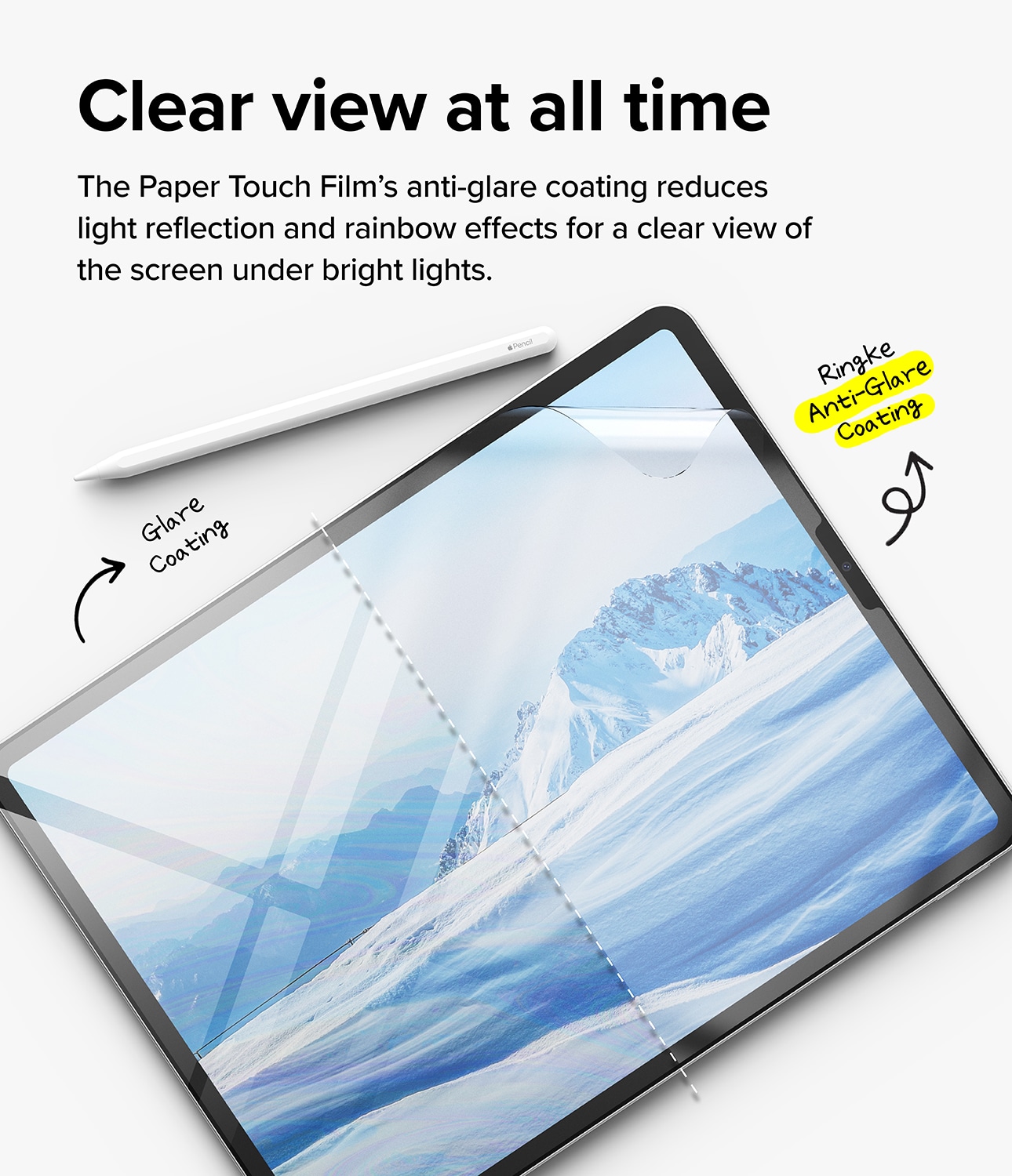 Apple iPad Pro 11 5th Gen (2024) Hardt papiraktig skjermbeskytter (2-pack)