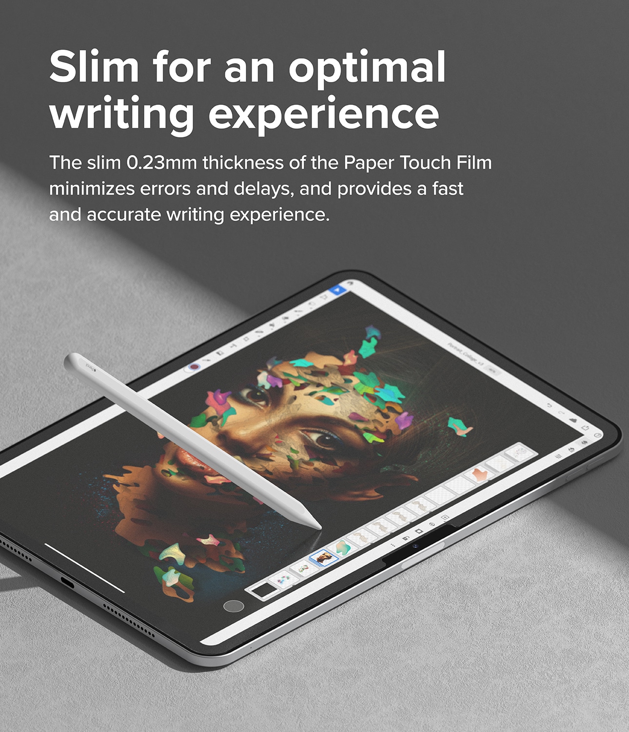 Apple iPad Pro 11 5th Gen (2024) Hardt papiraktig skjermbeskytter (2-pack)