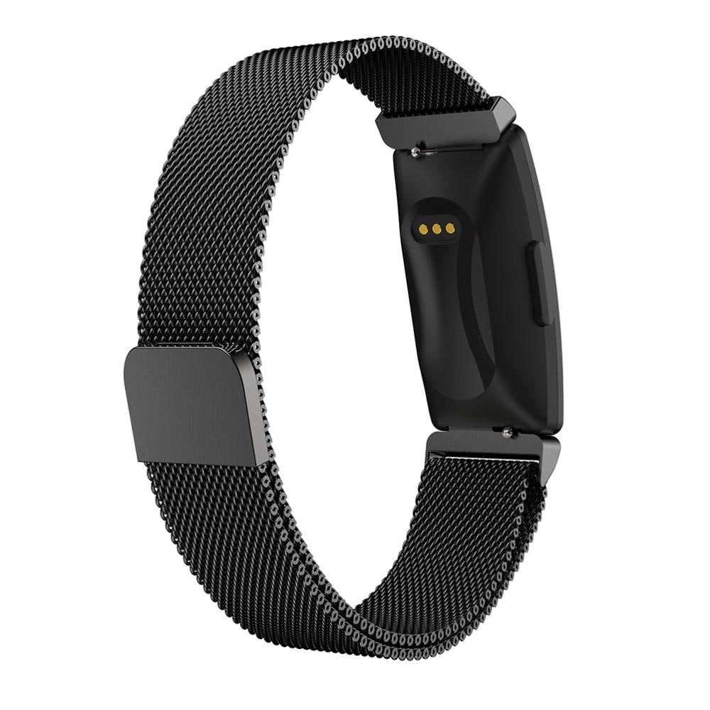 Fitbit Inspire/Inspire HR/Inspire 2 Reim Milanese Loop, Svart