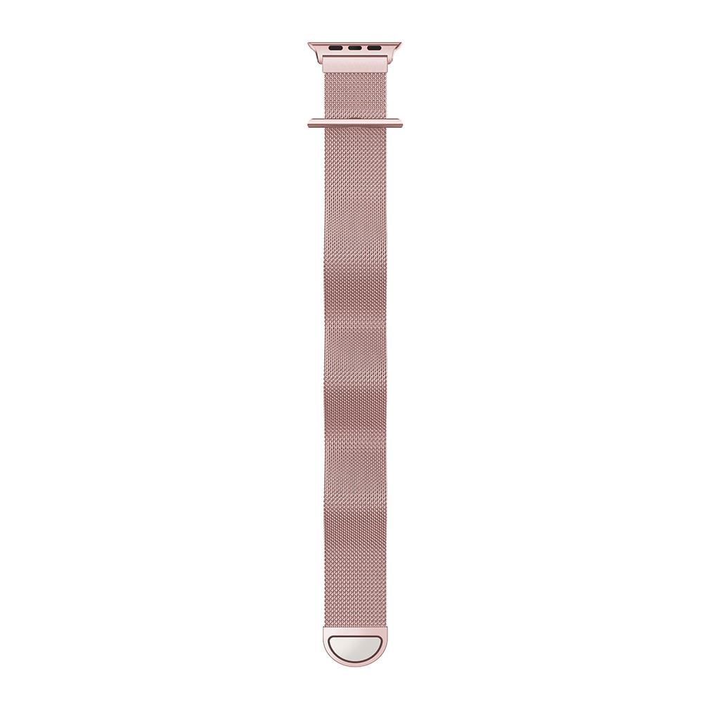 Apple Watch Series 8 45mm Reim Milanese Loop, Rosa gull