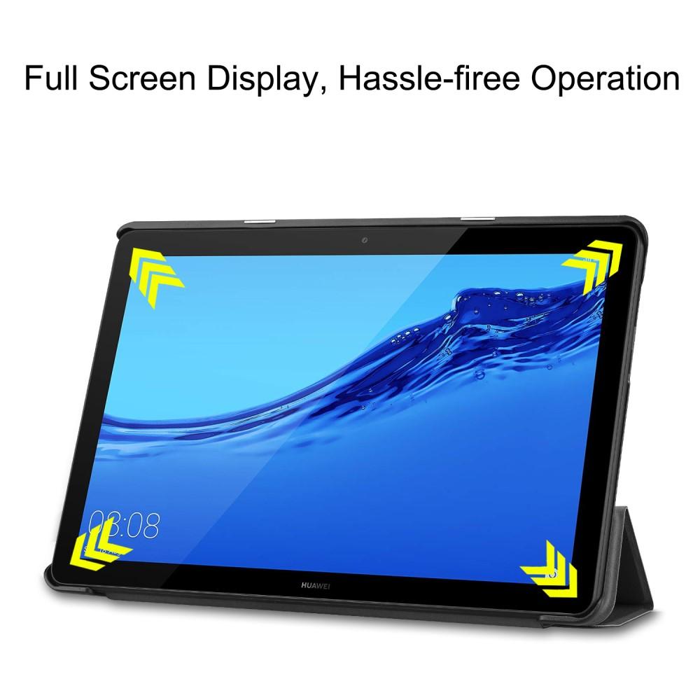 Huawei MediaPad T5 10 Tri-Fold etui, Svart
