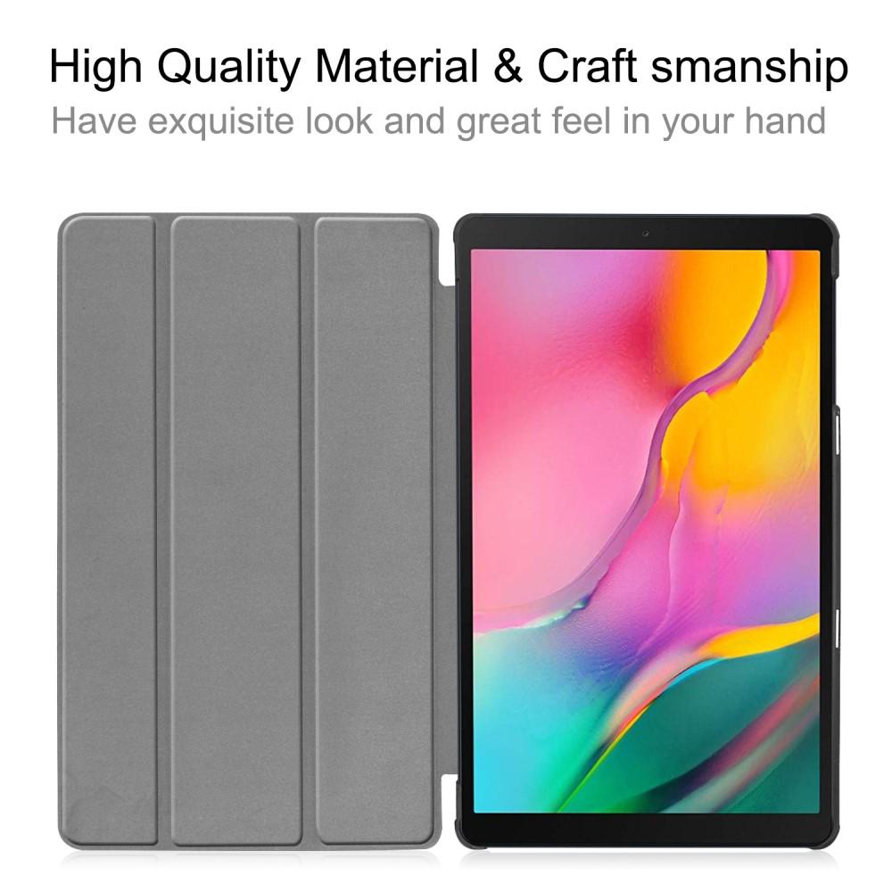 Samsung Galaxy Tab A 10.1 (2019) Tri-Fold etui, Svart