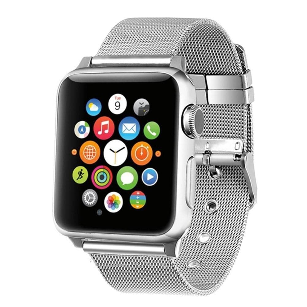 Apple Watch Series 11 42mm Armbånd i mesh, Sølv