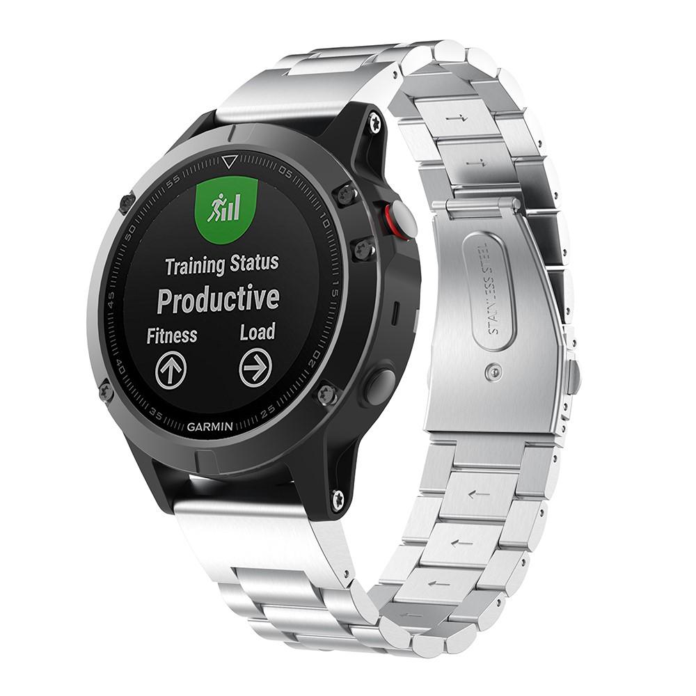 Garmin Tactix 8 47mm Elegant lenkereim i metall, Sølv