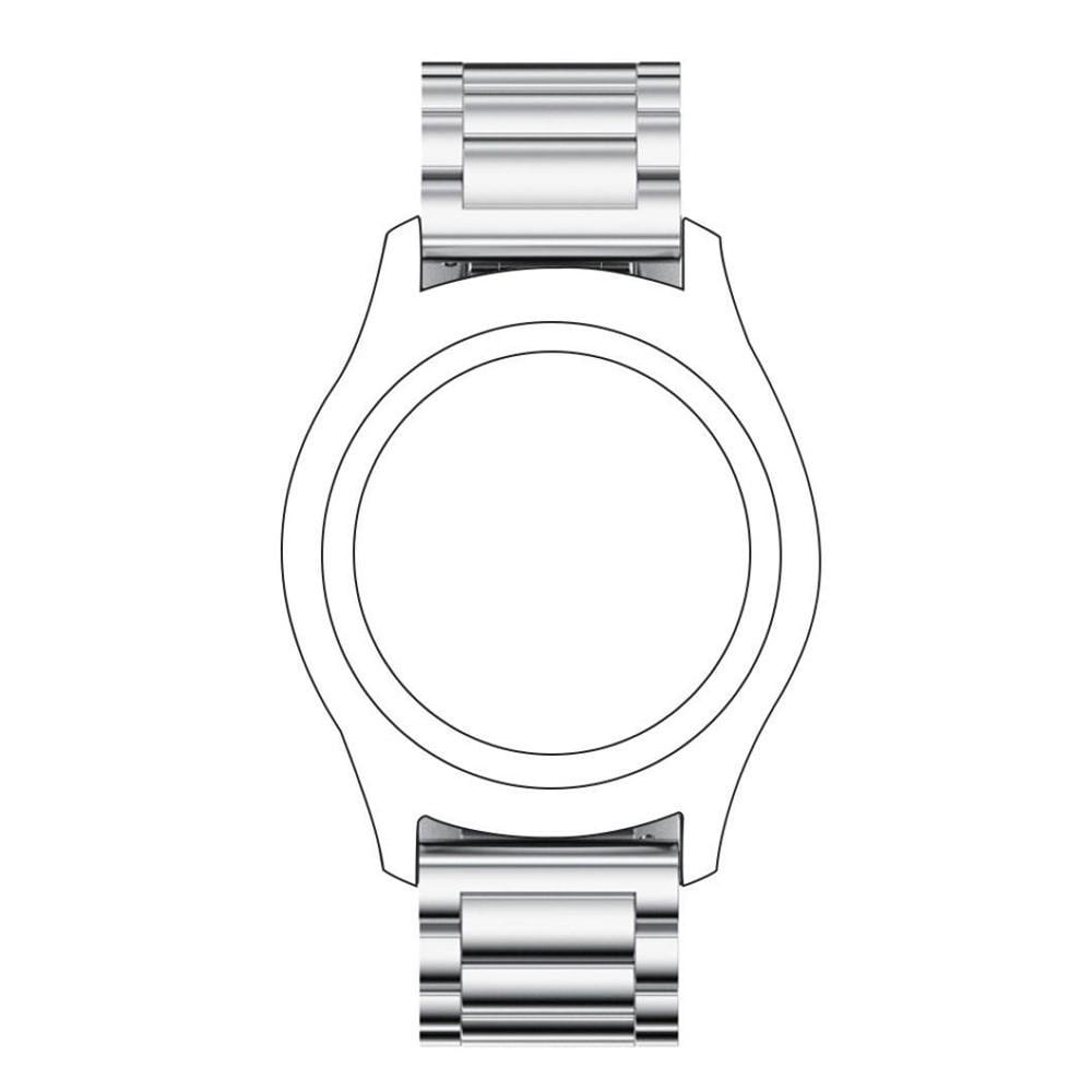 Samsung Gear S3 Frontier Elegant lenkereim i metall, Sølv