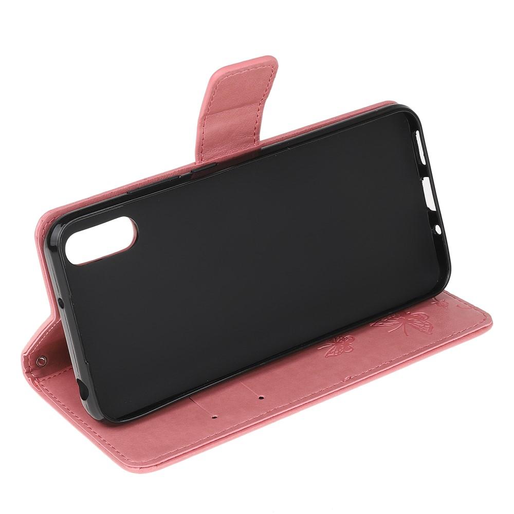 Samsung Galaxy Xcover 5 Mobiletui med sommerfugler, Rosa