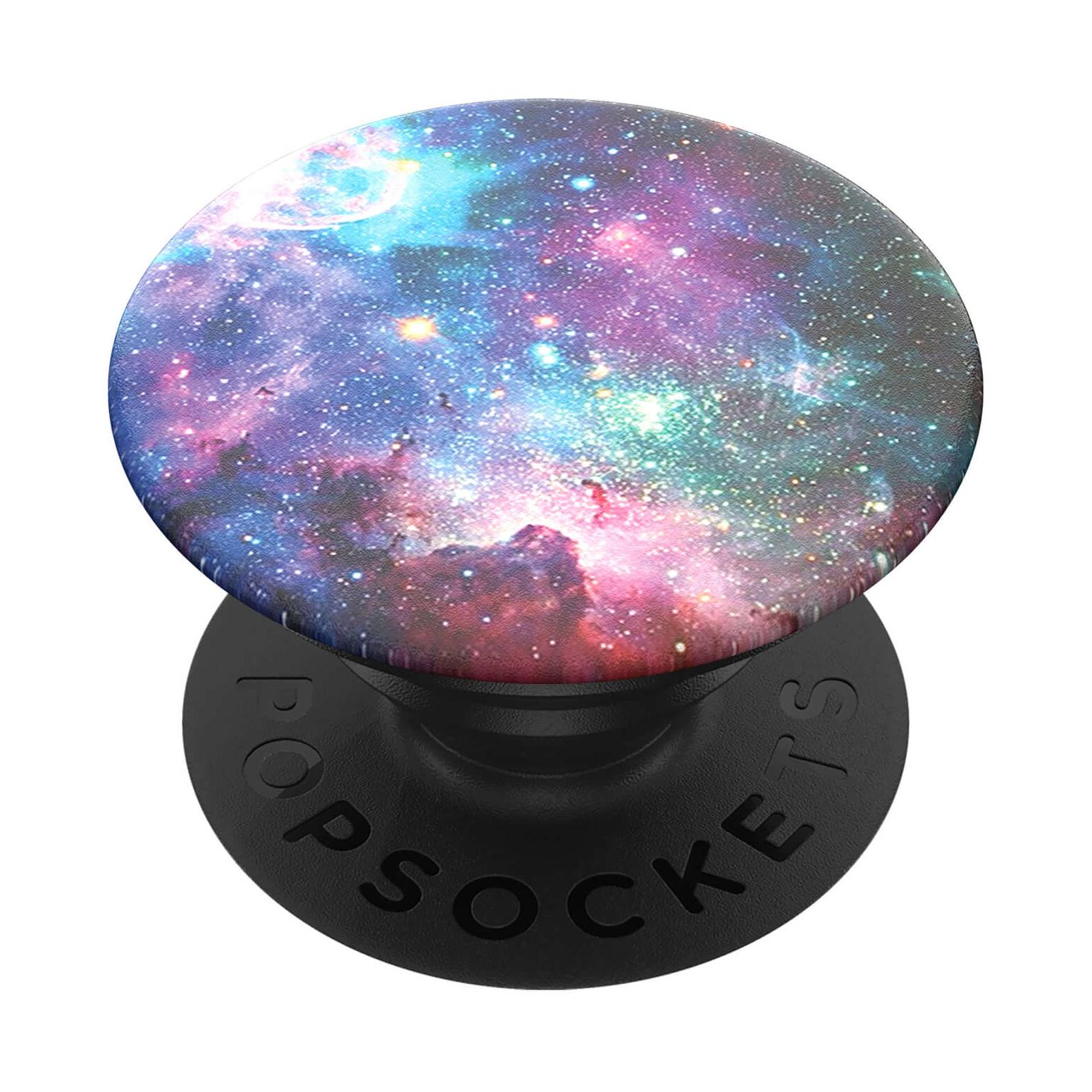 PopGrip Mobilholder / stativ med avtakbar topp, Blue Nebula