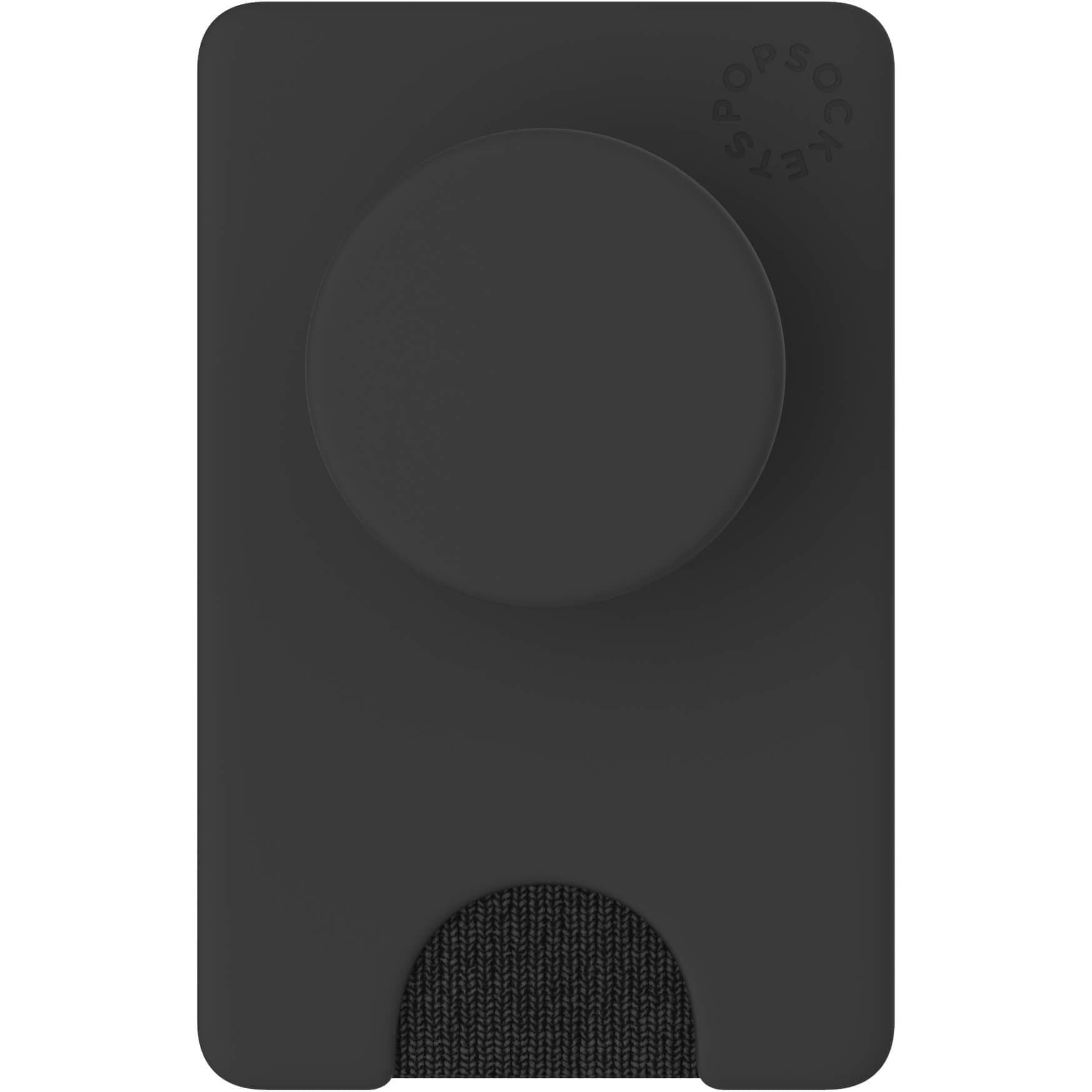 PopWallet+ Mobil-lommebok med avtakbar topp, Svart