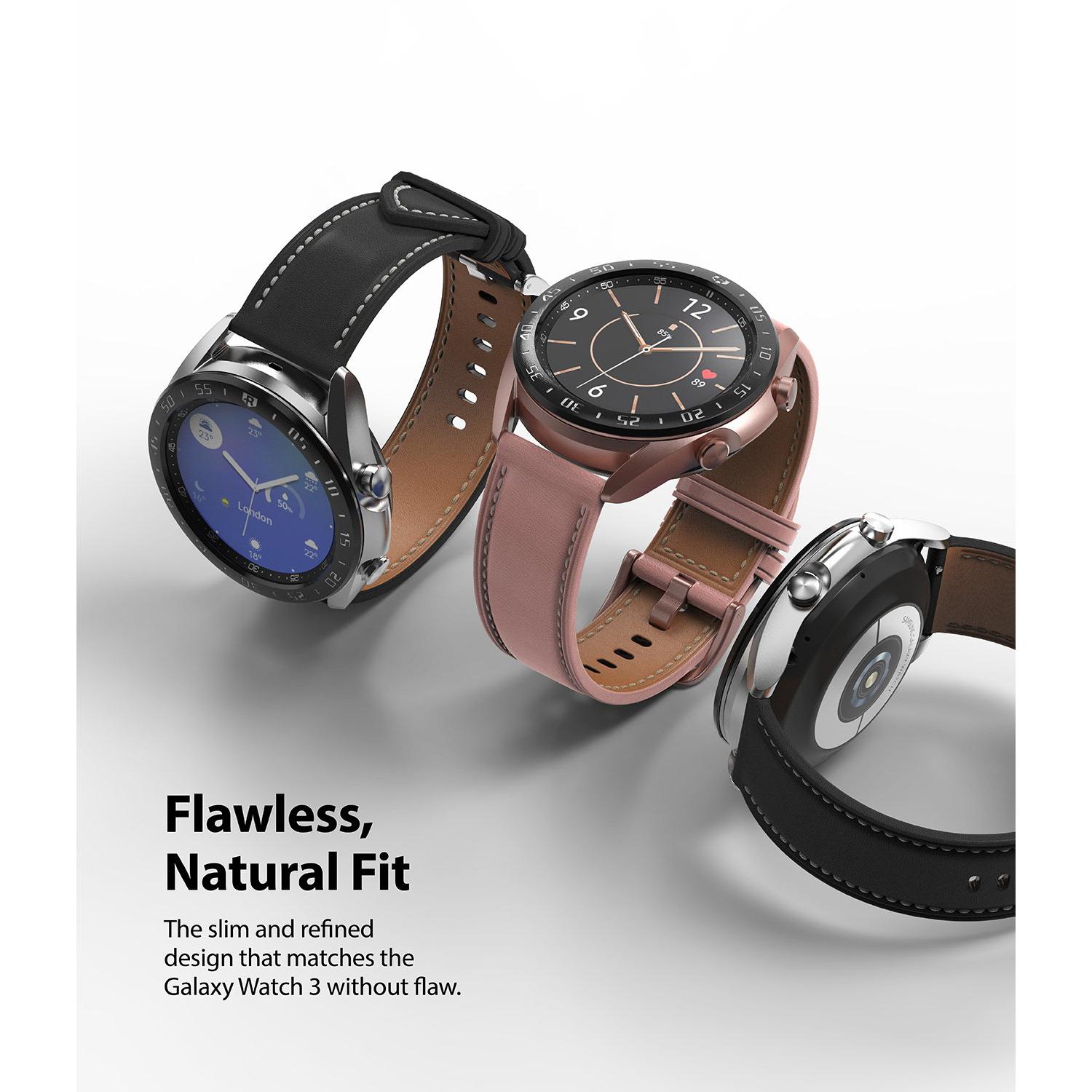 Samsung Galaxy Watch 3 41mm Beskyttelsesring - Bezel Styling Svart