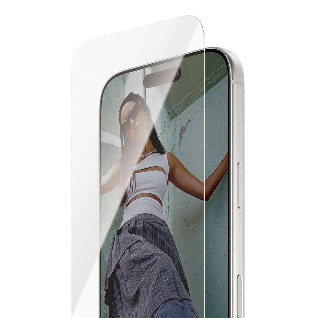 iPhone 17 Pro Skjermbeskytter i glass med installasjonsramme - Ultra Wide Fit