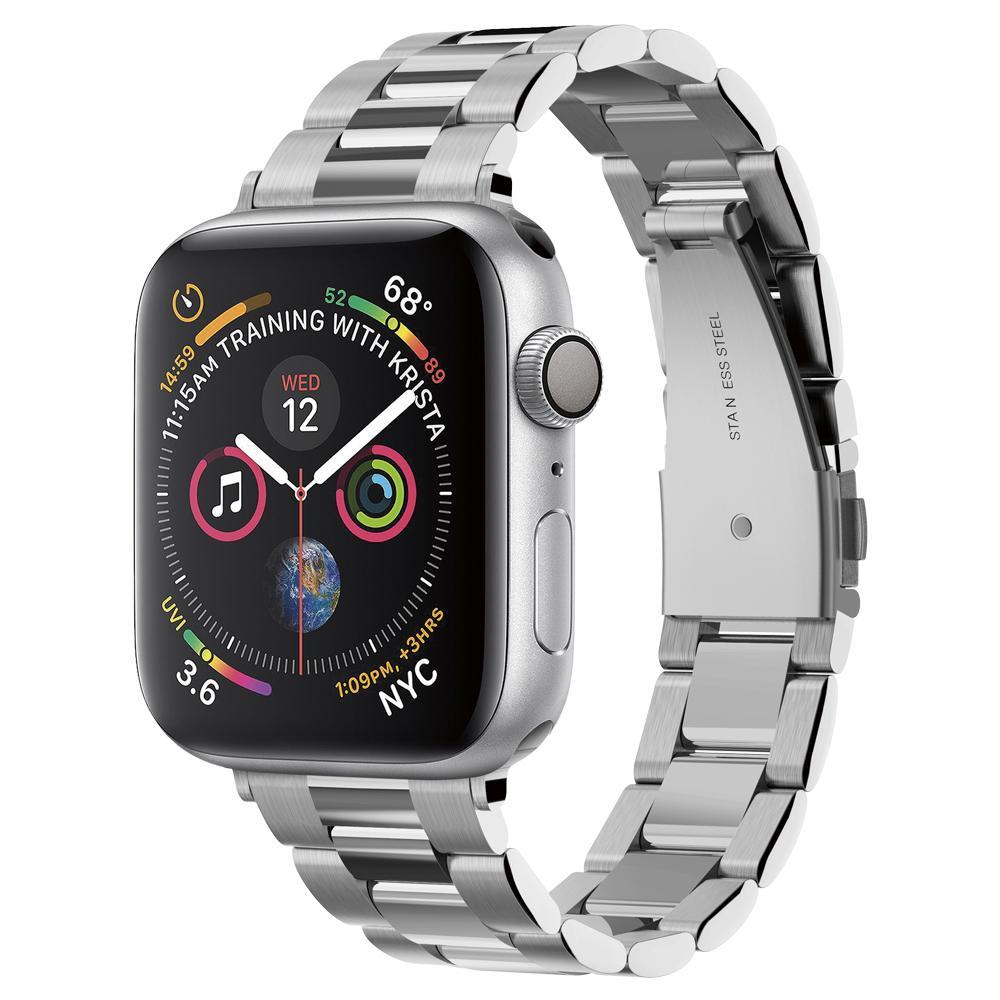 Apple Watch Series 11 42mm Metallarmbånd Modern Fit, Sølv