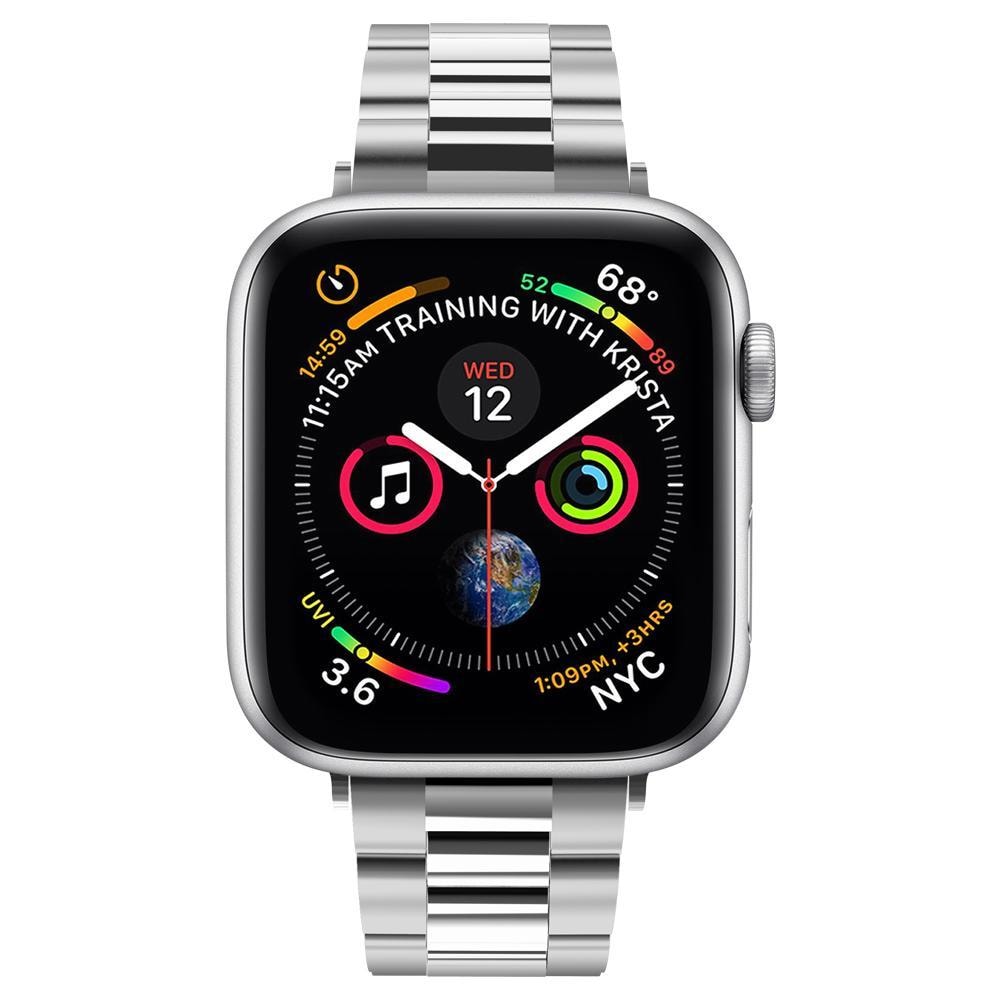Apple Watch Series 11 42mm Metallarmbånd Modern Fit, Sølv
