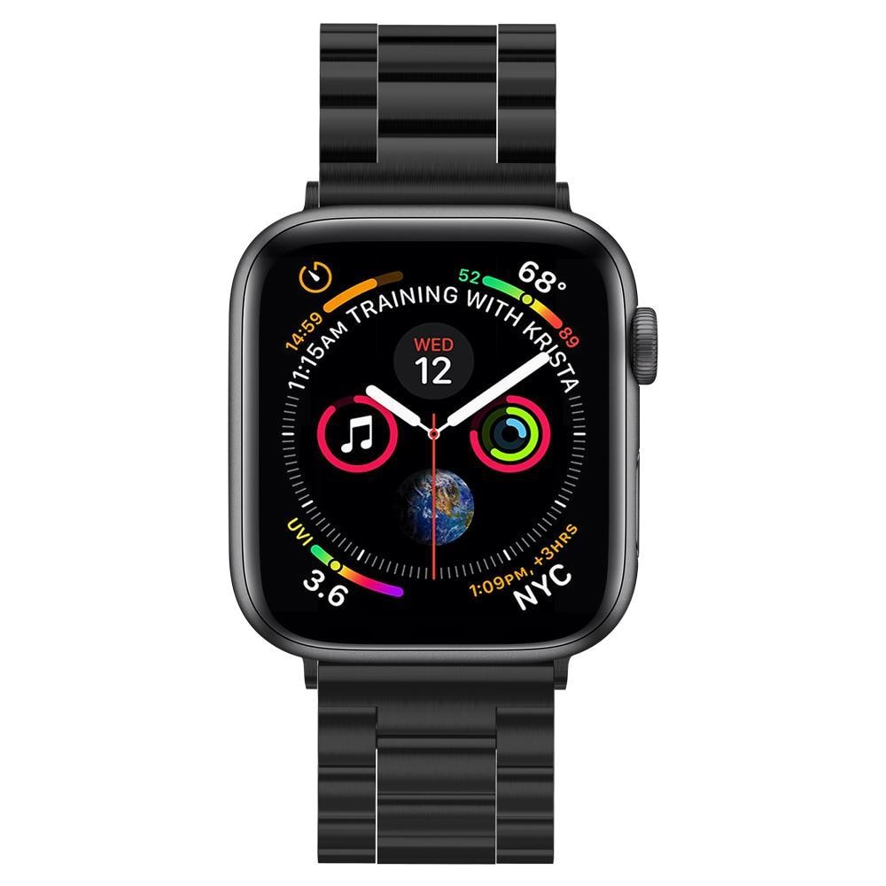 Apple Watch Series 11 46mm Metallarmbånd Modern Fit, Svart