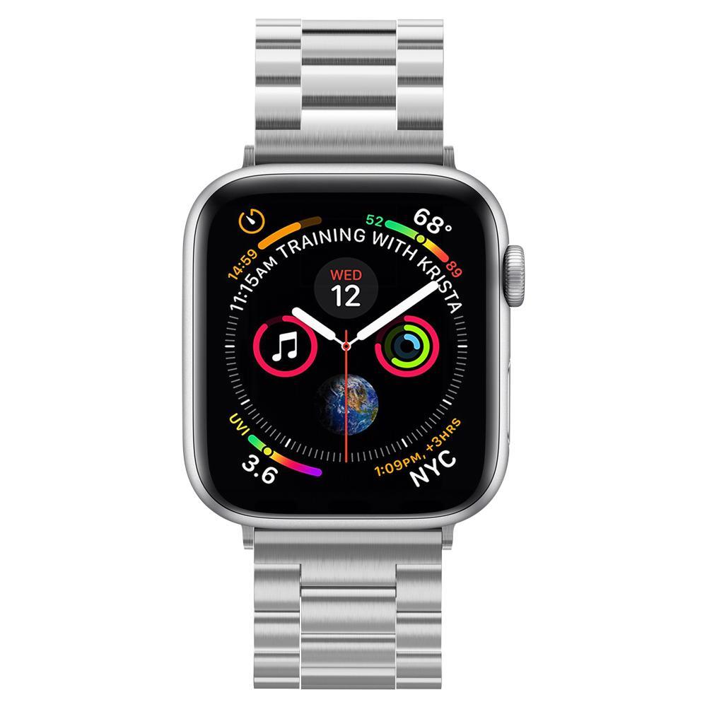 Apple Watch Ultra 49mm 3rd Gen Metallarmbånd Modern Fit, Sølv